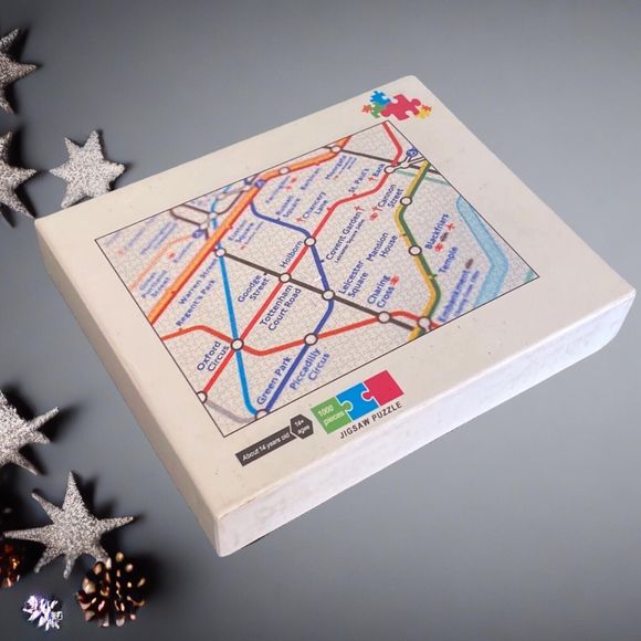 London UK Underground Partial Map Jigsaw Puzzle - 1000 Piece Age 14+ - Picture 5 of 5